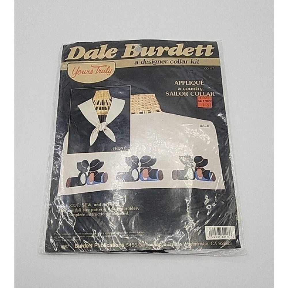 Dale Burdett Designer Collar Kit 1987.